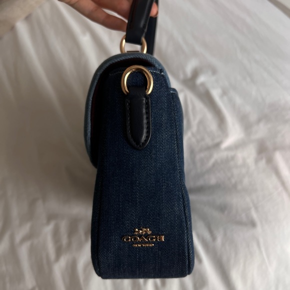 Coach Marlie denim multi crossbody - top handle bag - Picture 3 of 13